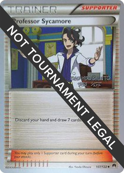 Professor Sycamore - 2016 (Shunto Sadahiro), World Championship Decks 107/122
