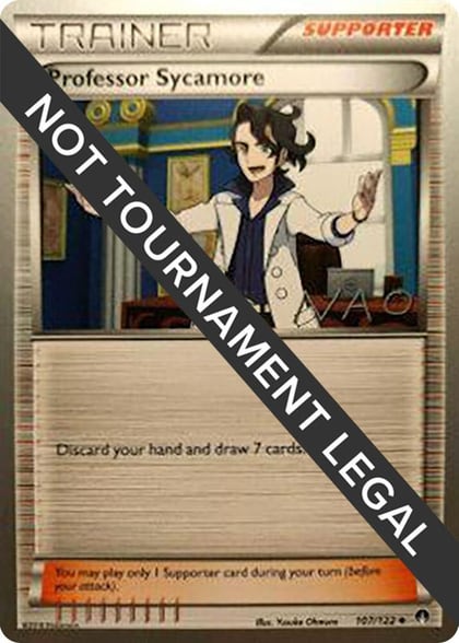 Professor Sycamore - 2018 (Naohito Inoue), World Championship Decks 107/122