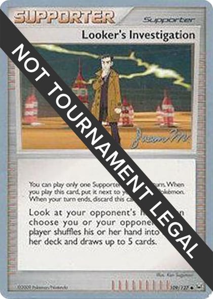Looker's Investigation - 2009 (Jason Martinez), World Championship Decks 109/127