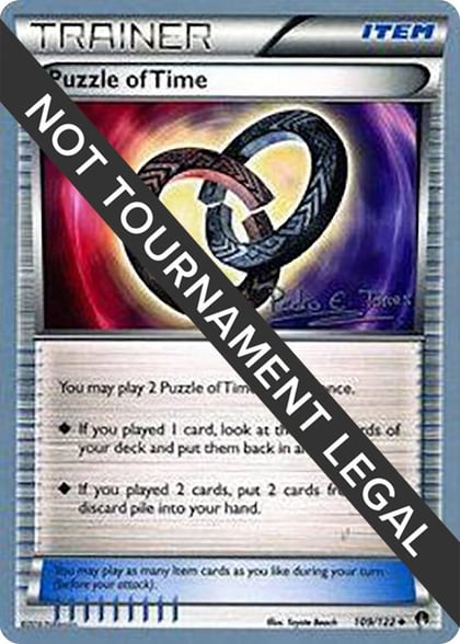 Puzzle of Time - 2018 (Pedro Eugenio Torres), World Championship Decks 109/122
