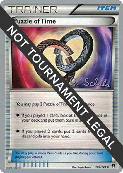 Puzzle of Time - 2018 (Robin Schulz), World Championship Decks 109/122