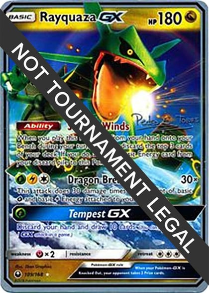 Rayquaza GX - 2018 (Pedro Eugenio Torres), World Championship Decks 109/168