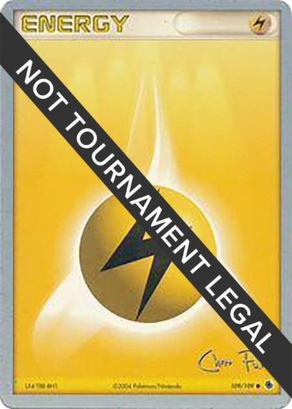 Lightning Energy - 2004 (Chris Fulop), World Championship Decks 109/109