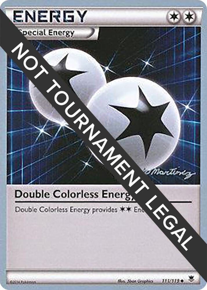Double Colorless Energy - 2015 (Patrick Martinez), World Championship Decks 111/119