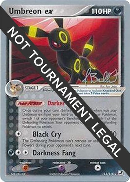 Umbreon ex - 2006 (Jimmy Ballard), World Championship Decks 112/115