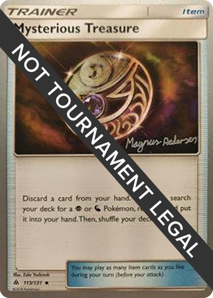 Mysterious Treasure - 2018 (Magnus Pedersen), World Championship Decks 113/131