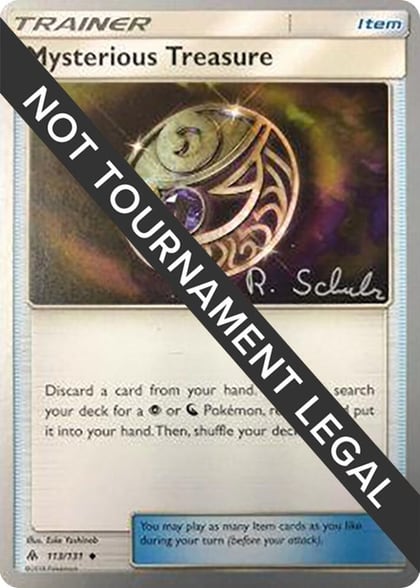 Mysterious Treasure - 2018 (Robin Schulz), World Championship Decks 113/131