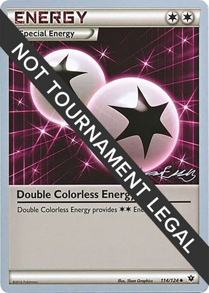 Double Colorless Energy - 2016 (Jesper Eriksen), World Championship Decks 114/124