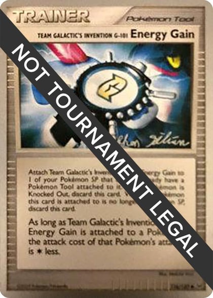 Team Galactic's Invention G-101 Energy Gain - 2009 (Stephen Silvestro), World Championship Decks 116/127