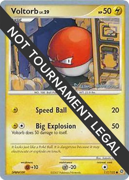 Voltorb - 2008 (Tristan Robinson), World Championship Decks 117/132