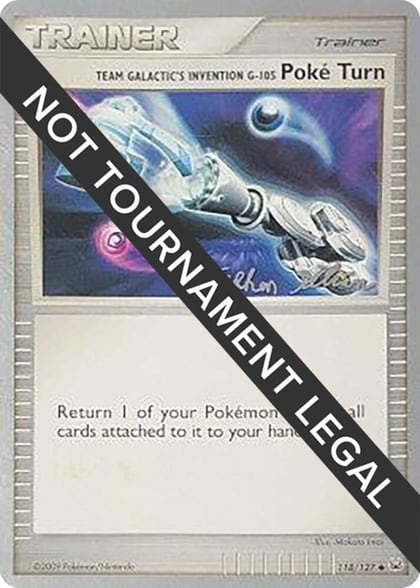 Team Galactic's Invention G-105 Poke Turn - 2009 (Stephen Silvestro), World Championship Decks 118/127