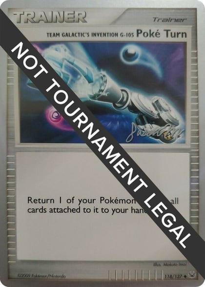 Team Galactic's Invention G-105 Poke Turn - 2009 (Jason Martinez), World Championship Decks 118/127
