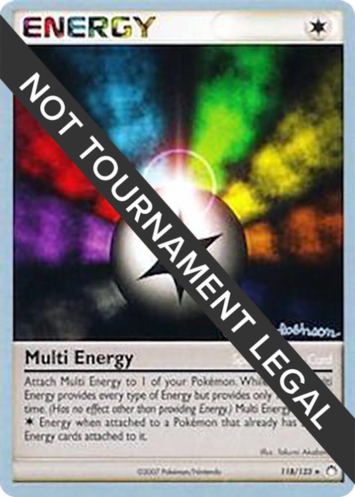 Multi Energy - 2008 (Tristan Robinson), World Championship Decks 118/123