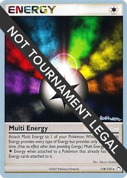 Multi Energy - 2008 (Tristan Robinson), World Championship Decks 118/123