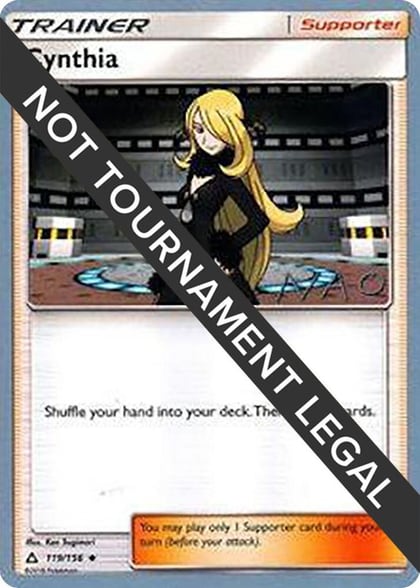 Cynthia - 2018 (Naohito Inoue), World Championship Decks 119/156