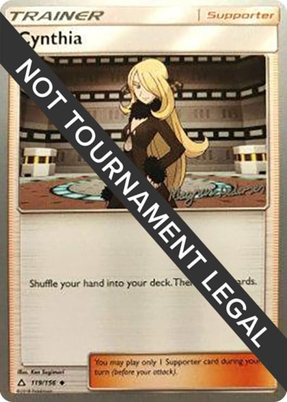 Cynthia - 2018 (Magnus Pedersen), World Championship Decks 119/156