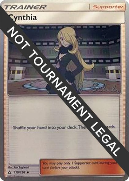 Cynthia - 2018 (Robin Schulz), World Championship Decks 119/156