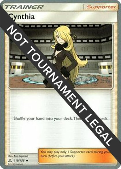 Cynthia - 2019 (Haruki Miyamoto), World Championship Decks 119/156