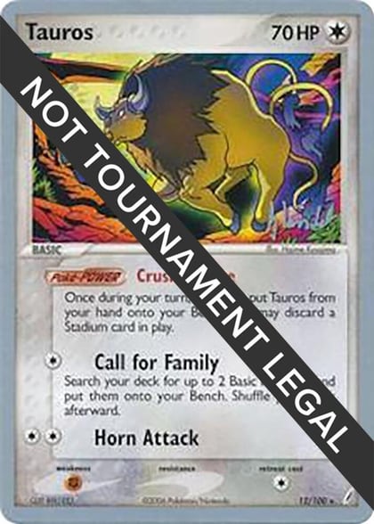Tauros - 2008 (Dylan Lefavour), World Championship Decks 12/100