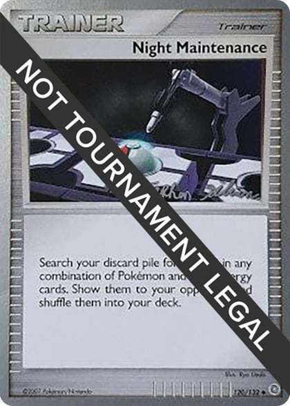 Night Maintenance - 2009 (Stephen Silvestro), World Championship Decks 120/132