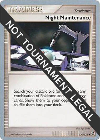 Night Maintenance - 2008 (Dylan Lefavour), World Championship Decks 120/132
