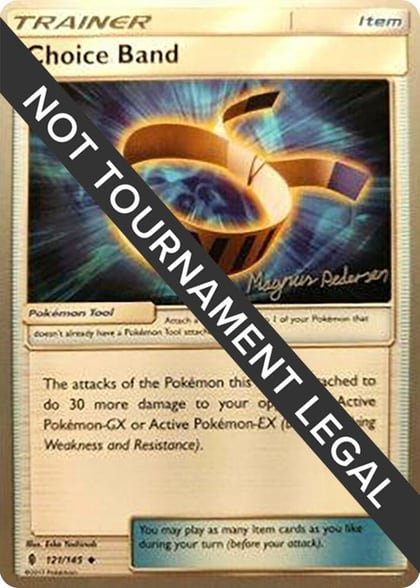 Choice Band - 2018 (Magnus Pedersen), World Championship Decks 121/145