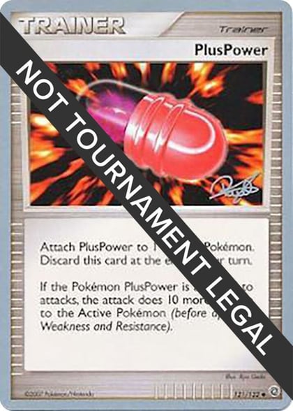 PlusPower - 2008 (Paul Atanassov), World Championship Decks 121/132