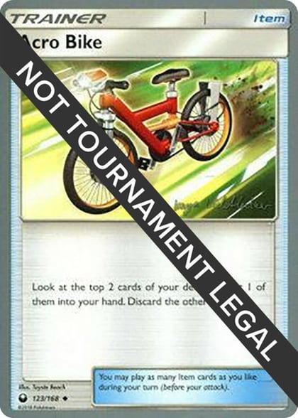 Acro Bike - 2019 (Kaya Lichtleitner), World Championship Decks 123/168