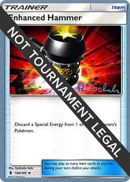 Enhanced Hammer - 2018 (Robin Schulz), World Championship Decks 124/145