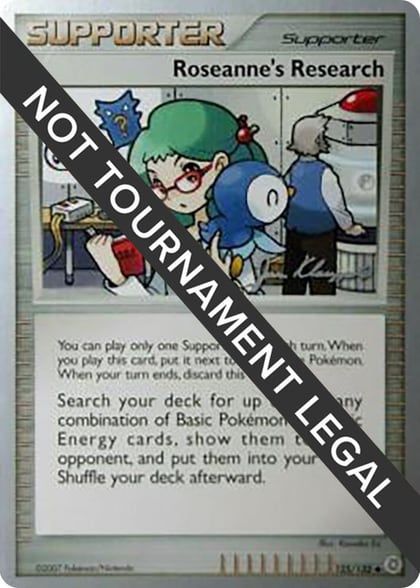 Roseanne's Research - 2008 (Jason Klaczynski), World Championship Decks 125/132