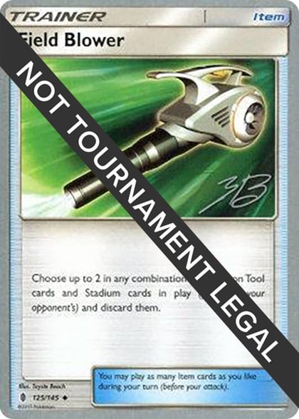 Field Blower - 2017 (Zachary Bokhari), World Championship Decks 125/145