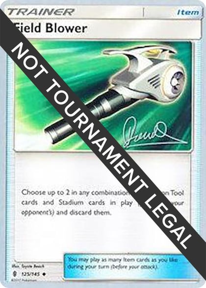 Field Blower - 2017 (Diego Cassiraga), World Championship Decks 125/145