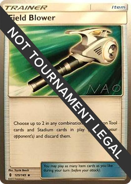 Field Blower - 2018 (Naohito Inoue), World Championship Decks 125/145