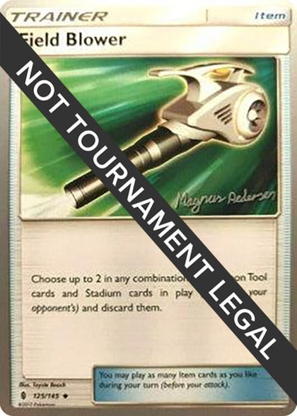Field Blower - 2018 (Magnus Pedersen), World Championship Decks 125/145