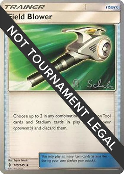 Field Blower - 2018 (Robin Schulz), World Championship Decks 125/145