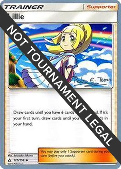 Lillie - 2018 (Pedro Eugenio Torres), World Championship Decks 125/156