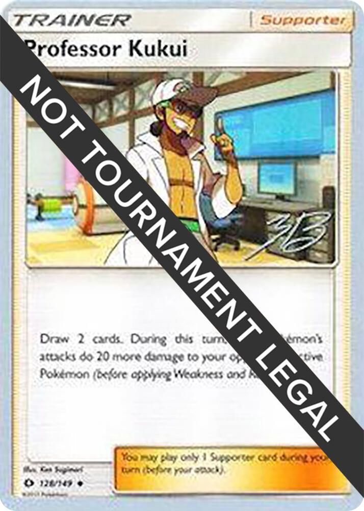 Professor Kukui - 2017 (Zachary Bokhari), World Championship Decks 128/149