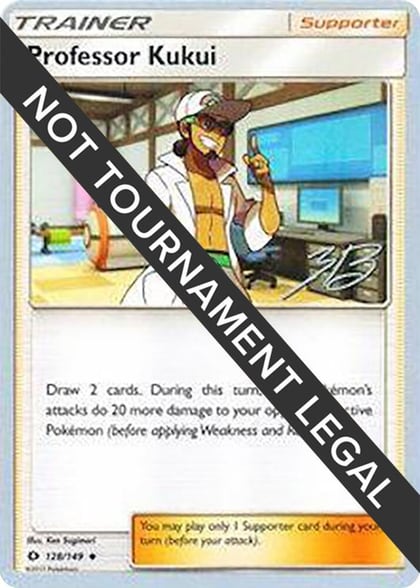 Professor Kukui - 2017 (Zachary Bokhari), World Championship Decks 128/149