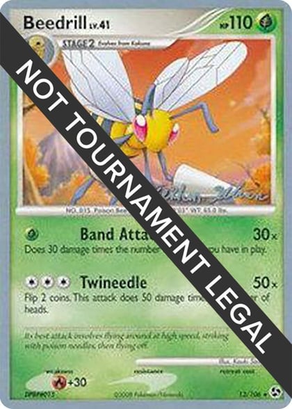 Beedrill (13) - 2009 (Stephen Silvestro), World Championship Decks 13/106