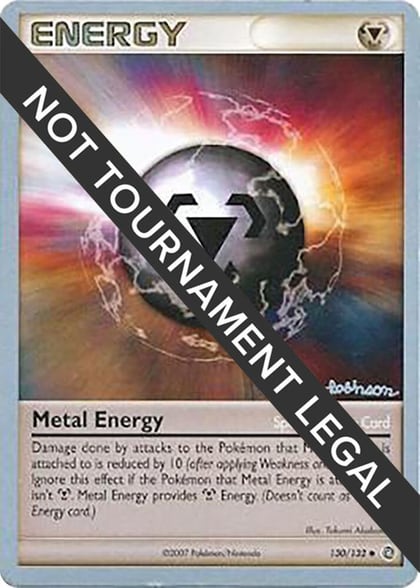 Metal Energy (130) - 2008 (Tristan Robinson), World Championship Decks 130/132