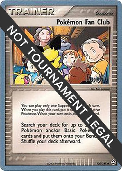 Pokemon Fan Club - 2004 (Reed Weichler), World Championship Decks 130/147