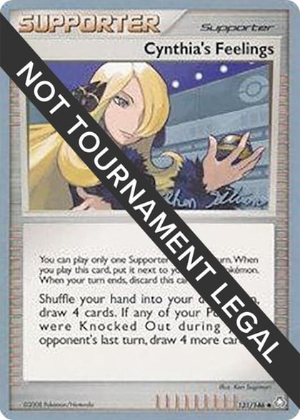 Cynthia's Feelings - 2009 (Stephen Silvestro), World Championship Decks 131/146