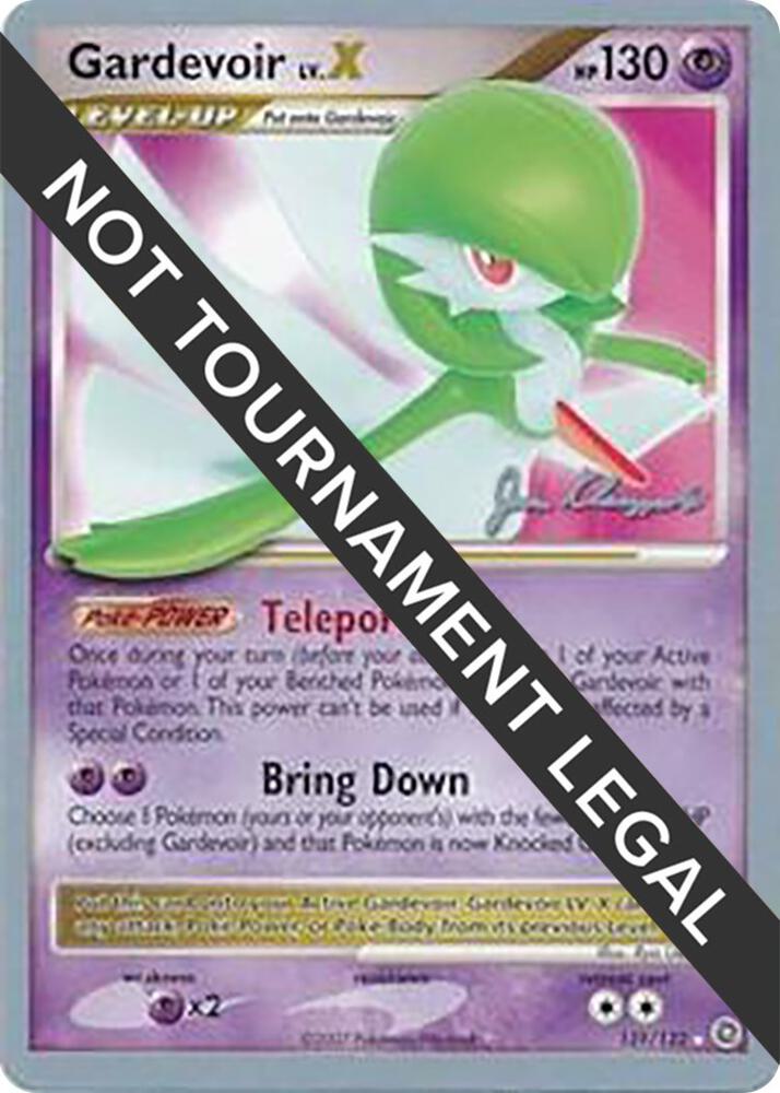 Gardevoir LV.X - 2008 (Jason Klaczynski), World Championship Decks 131/132
