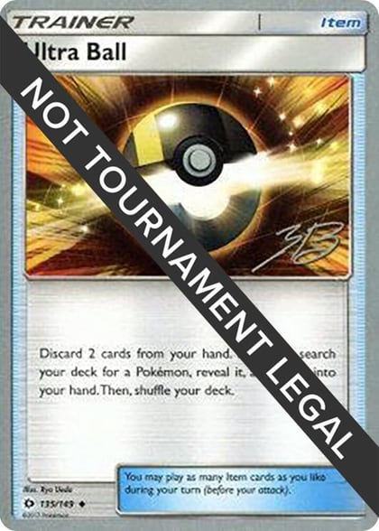 Ultra Ball - 2017 (Zachary Bokhari), World Championship Decks 135/124