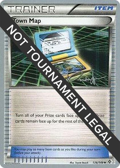 Town Map - 2014 (Trent Orndorff), World Championship Decks 136/149