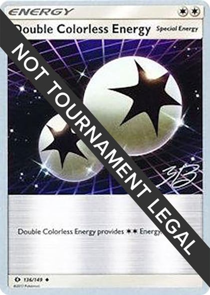 Double Colorless Energy - 2017 (Zachary Bokhari), World Championship Decks 136/149