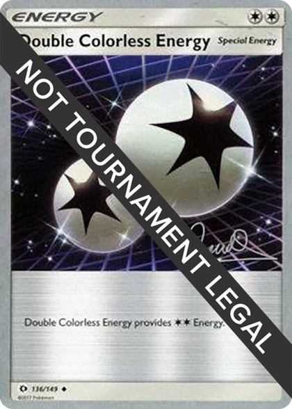Double Colorless Energy - 2017 (Diego Cassiraga), World Championship Decks 136/149