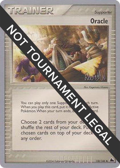 Oracle - 2004 (Reed Weichler), World Championship Decks 138/144