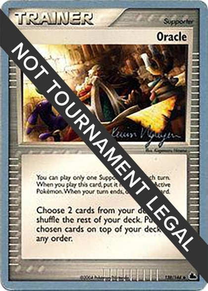 Oracle - 2004 (Kevin Nguyen), World Championship Decks 138/144