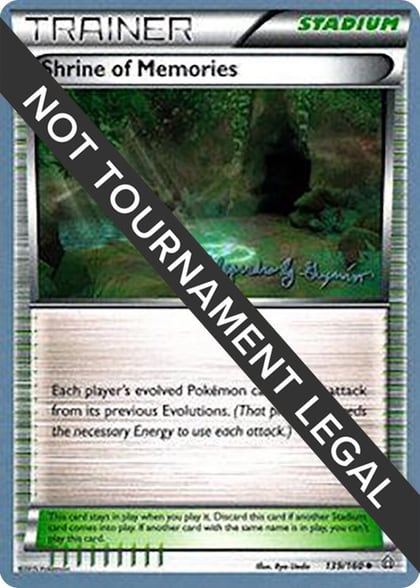 Shrine of Memories - 2015 (Alejandro Ng-Guzman), World Championship Decks 139/160